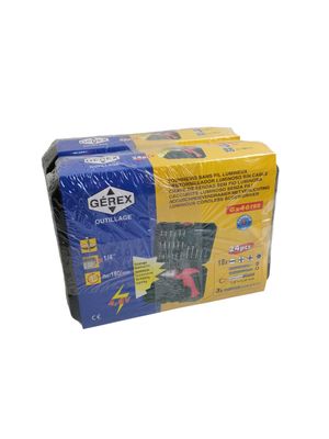 Lot de 2 tournevis sans fil GÉREX Gx46trr - Neuf - TVA Récup…