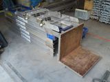 a picture of a large metal box with a door open