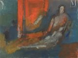 une image d'un tableau représentant un homme assis sur une chaise
