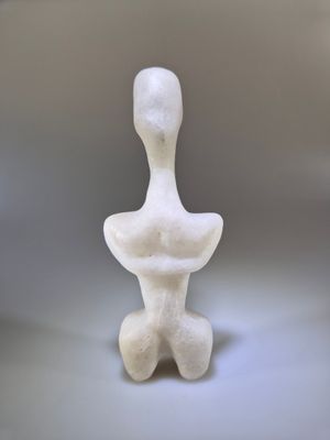 Figurine féminine stéatopyge néolithique no. 5. 5, 5e-4e mil…