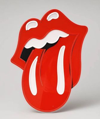le miroir en forme de langue des Rolling Stones
