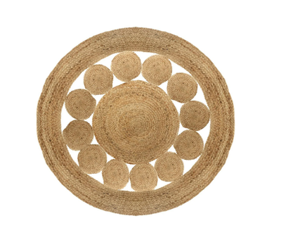 ATMOSPHERA - Ce tapis rond modèle Esra possède un diamètre d…