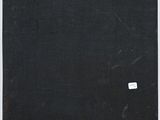 a painting of a black square on a white background