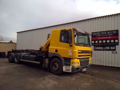 CAM DAF CF 85.410 GRUE AMPLIROLL 6X2 PTAC 26T - Dmec : 02/07…