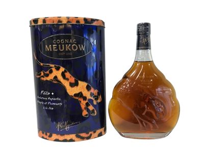 Bouteille COGNAC MEUKOW, VSOP, Cognac, 40°, 70 cl, cylindre …