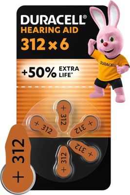 duracell hearing aid batteries - pack of 5