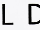a white sign with the word calder written on it