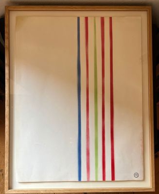 a picture of a picture of a painting on the wall
