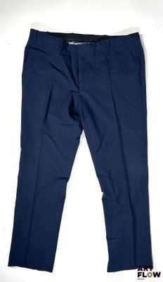 CORNELIANI - Pantalon homme, coupe tailleur, bleu marine en …