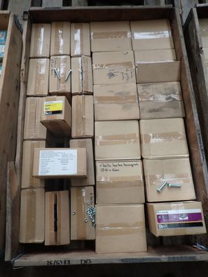 many boxes in the back of a truck full of them