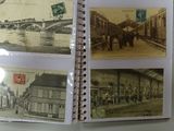 a book with pictures of people and buildings on it