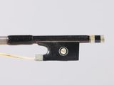 an image of a close up of a violin bow on a white background