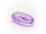 a purple amethorate gems on a white background