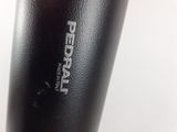 a close up of a baseball bat on a white surface
