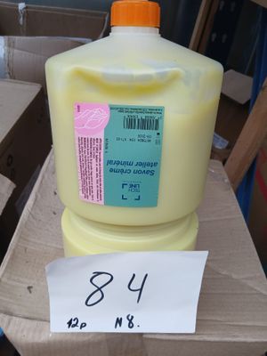 Lot de 12 bidons de savon crème atelier minéral Tech Line Es…
