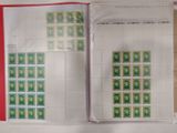 a picture of a book with stamps on it