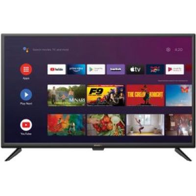 a flat screen tv with various apps displayed on the screen