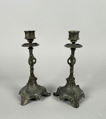 Paire de bougeoirs LSF 204 H. 22 cm