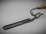 an image of a close up of a pair of scissors on a table