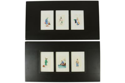 CANTON, circa 1900 Personnages