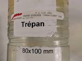 a jar with a label on it that says trepan