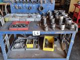 an image of a workbench with a lot of tools on it