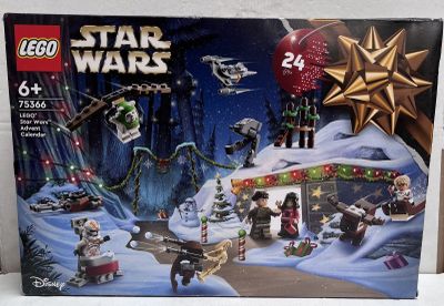 a box with a lego star wars set in it