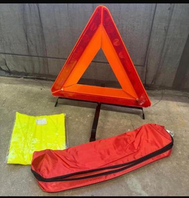 5 kit de sécurité pour voiture, triangle gilet, housse de ra…