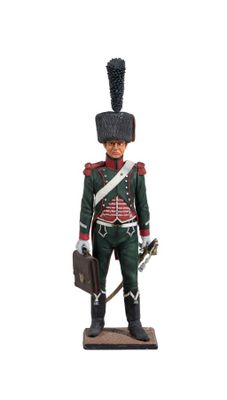 90 mm. 1er Empire. Sous-Officier de Chasseurs à cheval.