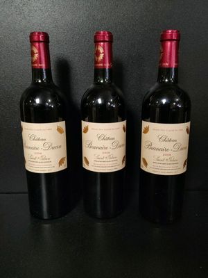 3 bouteilles de vin rouge du Château Branaire-Ducru Saint-Ju… - Photo 1