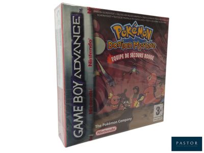 La boîte du Game Boy Advance est présentée avec la console.