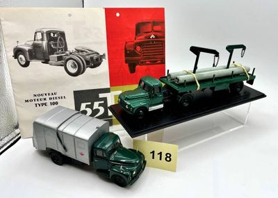MAP – France Réunion de 2 camions CITROËN 55 artisanaux.