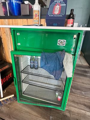 Petite vitrine verte - vj frais 14.