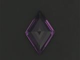 une image représentant un diamant violet sur fond noir