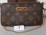 louis vuitton wrist bag with chain strap