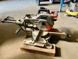 a machine that is sitting on the ground in a garage