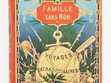 un vieux livre sur lequel figure la photo d'une famille dont on ignore le nom