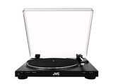 le tourne-disque est posé sur le plateau tournant