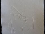a close up of a piece of paper with a drawing on it