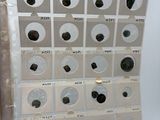 an image of a display case with a lot of coins in it