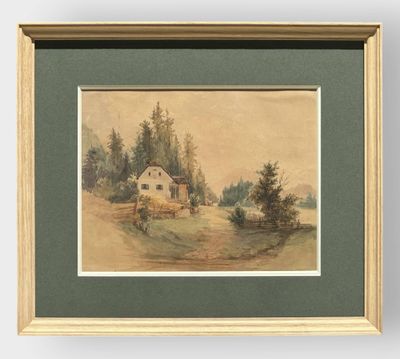 Thomas ENDER (1793-1875) Chalet de montagne