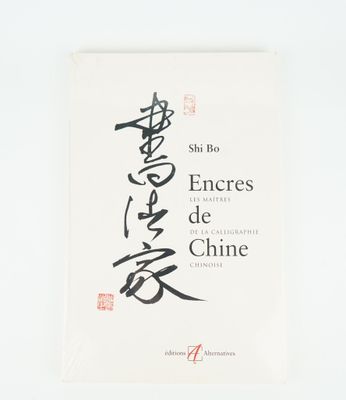 a white book with chinese writing on the cover of it