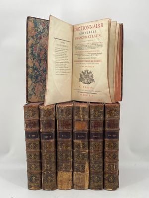 TRÉVOUX Dictionnaire Universel François et Latin, contenant …