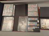 many different types of stamps in a box