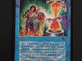 an image of a card with a picture of a woman and a man