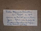 a piece of paper that has been written on it