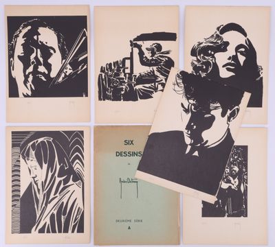André DETRAUX Six dessins, Deuzième série A