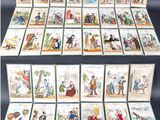 a lot of cards that have pictures of people on them