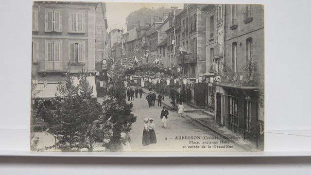 Aubusson : Concours 1909. Place de l’Ancienne Halle (Luquet 4). R...