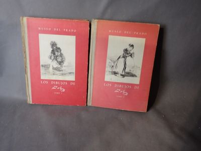 MUSEE DU PRADO lot de 2 ouvrages dont los dibujos de tome 1 …